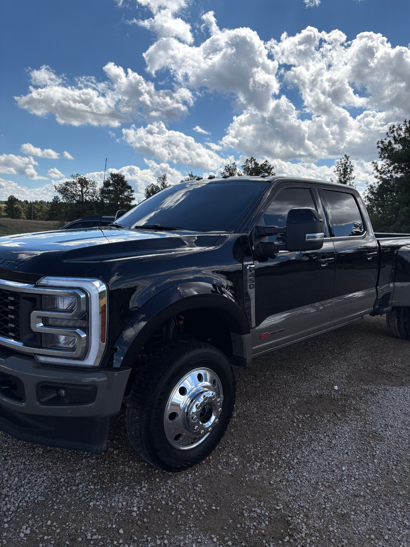 Ford F-450 King Ranch after mobile detailing